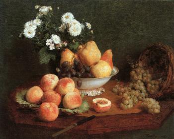 Henri Fantin-Latour : Flowers and Fruit